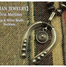Navajo Calvin Martinez ナジャ ネックレス画像