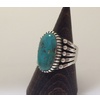 Navajo Howard Nelson ターコイズリング 19号 モレンシ(Morenci)画像