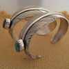 Navajo Harvey Mace ターコイズバングル画像