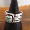 Navajo Harvey Mace ターコイズリング 20号画像