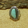 Navajo Wil Vandever ナンバーエイト・ターコイズ リング 19.5号画像