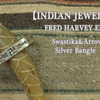 Fred Harvey Style Swastika&Arrow シルバーバングル画像