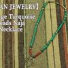 ヴィンテージ ターコイズ ビーズ ナジャ ネックレス画像