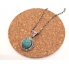 Navajo Harvey Mace ターコイズペンダント/チェーン付画像