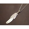 Navajo Harvey Mace チェーン付きイーグルフェザーペンダント画像