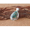 Navajo Phillip Sanchez ダマリ・ターコイズ ペンダントトップ画像