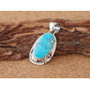 Navajo Phillip Sanchez キングマン・ターコイズ ペンダントトップ画像