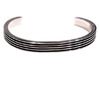 Navajo Francis Jones #02-0150 NAVAJO 3TRACK EDGEPLATE BRACELET 7mm画像