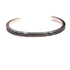 Navajo Francis Jones #02-0363 NAVAJO 1TRACK EDGEPLATE BRACELET 4mm画像