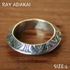 Navajo Ray Adakai Triangle Ring Straight Size L(21号)画像