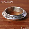 Navajo Ray Adakai Triangle Ring Straight Size M(19号)画像