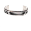 Navajo Francis Jones #02-0020 NAVAJO 2TRACK EDGEPLATE BRACELET 15mm画像