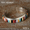 Navajo Ray Adakai Inlay Bracelet サイズL画像