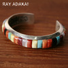 Navajo Ray Adakai Inlay Bracelet サイズL画像