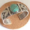 Navajo Gary Reeves ターコイズバングル ロイストン(Royston)画像