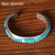 Navajo Ray Adakai Inlay Bracelet画像