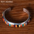 Navajo Ray Adakai Inlay Bracelet画像