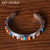 Navajo Ray Adakai Inlay Bracelet画像