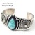 Navajo Calvin Martinez ターコイズ バングル画像