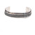 Navajo Francis Jones #02-0020 NAVAJO 2TRACK EDGEPLATE BRACELET 15mm画像