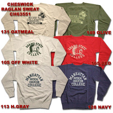 CHESWICK RAGLAN SWEAT CH63551画像