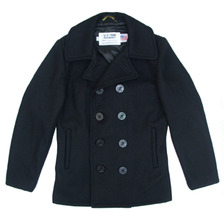 Schott 753 スリムフィット ウールPコート画像