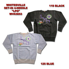 Whitesville SET-IN4-NEEDLE SWEAT CREW 「LPO」 WV63853画像