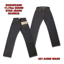 SUGAR CANE 11.75oz DENIM STAR JEANS SC40003画像