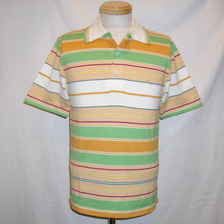 THE FLAT HEAD POC-03W ボーダーポロシャツ03画像