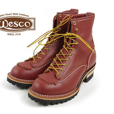 Wesco #108100 Jobmaster 8&Prime;Lace-to-toe) レッド画像