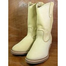 REDWING 8156 PECOS BOOTS Hawthorne "Abilene" Roughout Brown Chemigum Cork画像