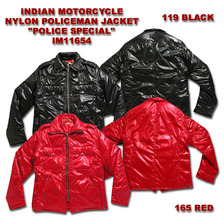INDIAN MOTORCYCLE NYLON POLICEMAN JACKET 「POLICE SPECIAL」 IM11654画像