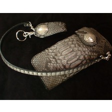 KC'S アリゾナ ラッセルパイソンロングウォレット KPW012画像