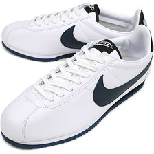 NIKE CLASSIC CORTEZ LEATHER '09 ホワイト/オブシディアン/ブラック 349026-141画像