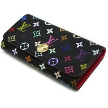 LOUIS VUITTON ミュルティクレ4 BLACKxGRENA画像