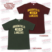 CHESWICK S/S CCJ T-SHIRT W/TACKE TWILL "BROOKFIELD" CH74484画像