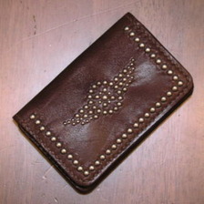 THE FLAT HEAD SRW-02 アイアンスタッズウォレット02画像