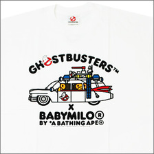 A BATHING APE NFS限定 GHOSTBUSTERS CAR Tシャツ WHITE画像