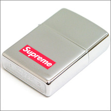 Supreme Zippo ライター RED画像