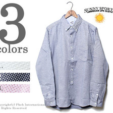 SUNNY SPORTS ヴィンテージオックスフォードボタンダウンシャツ SN-08SS-52画像
