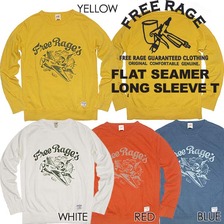 FREERAGE フラットシーマ 長袖Tシャツ "ペーター飛行機" FR-29CC134-A画像