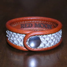 REDMOON WBS-1 ダイヤモンドパイソンレザーブレス画像