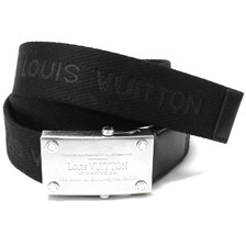 LOUIS VUITTON サンチュール・ベンガル ベルト BLACK画像