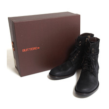 BUTTERO BUT-B2904-S Lace up zip boots画像