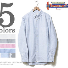 TOWN CRAFT オックスフォードボタンダウンシャツ TC14F016画像