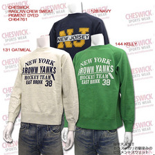 CHESWICK RAGLAN CREW SWEAT PIGMENT DYED CH64761画像