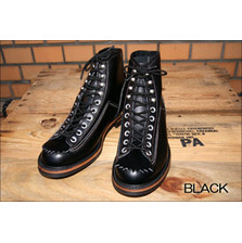 LONE WOLF BOOTS FO1615 ワークブーツ CARPENTER BLACK画像