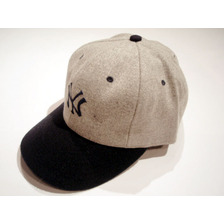 COOPERSTOWN BALL CAP CO. 1911 NEW YORK YANKEES vintage baseball cap/grey画像