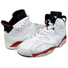 NIKE AIR JORDAN 6 RETRO "Infrared"wht/v.red-blk 384664-102画像