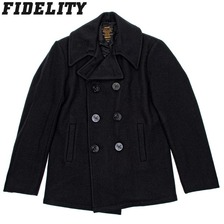 FIDELITY ピーコート ネイビー画像